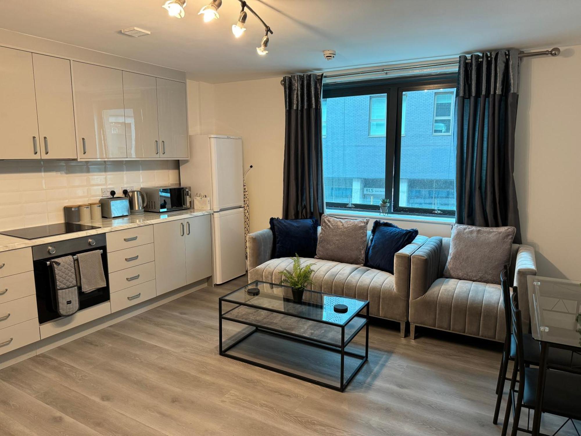 Modern Smart 2 Bedroom Apartment Central Manchester Luaran gambar
