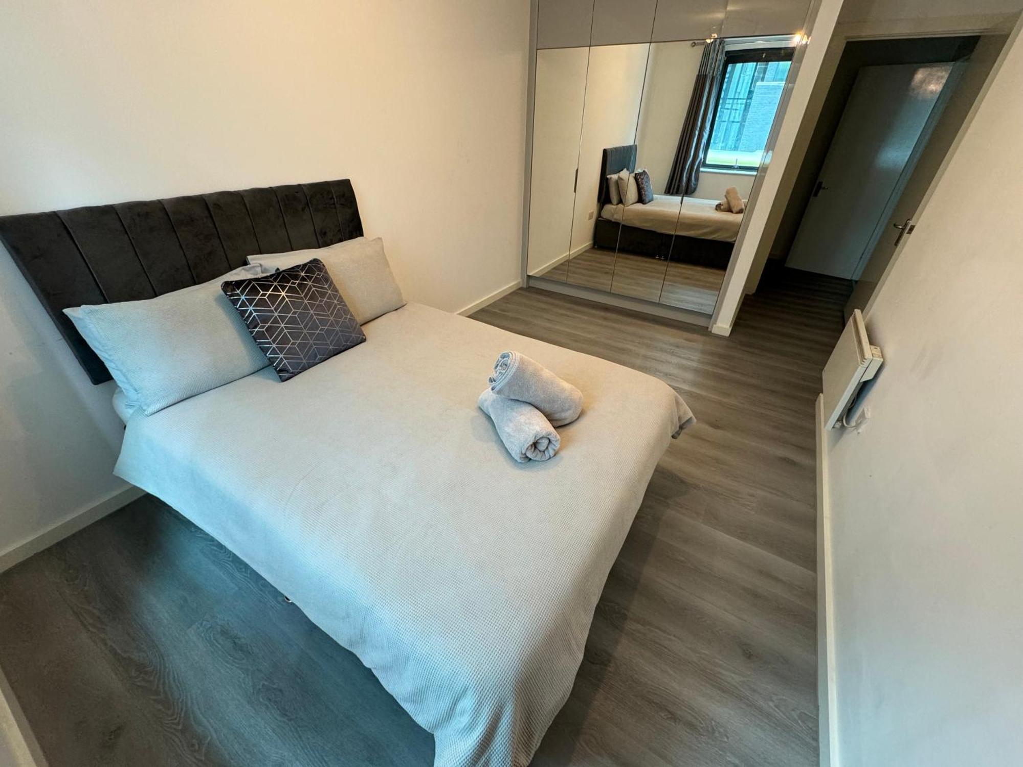 Modern Smart 2 Bedroom Apartment Central Manchester Luaran gambar