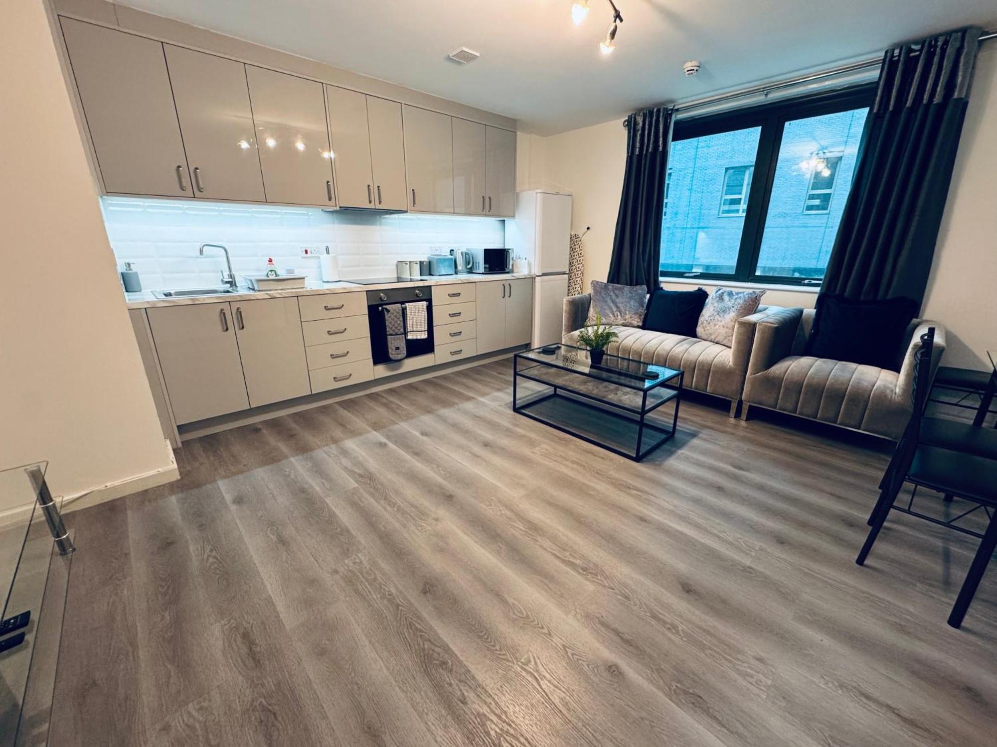 Modern Smart 2 Bedroom Apartment Central Manchester Luaran gambar